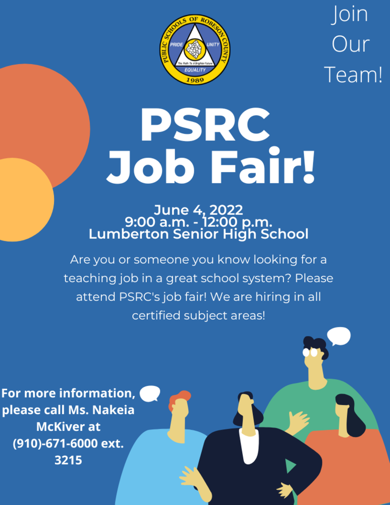 PSRC Job Fair June 4, 2022 St. Pauls High School