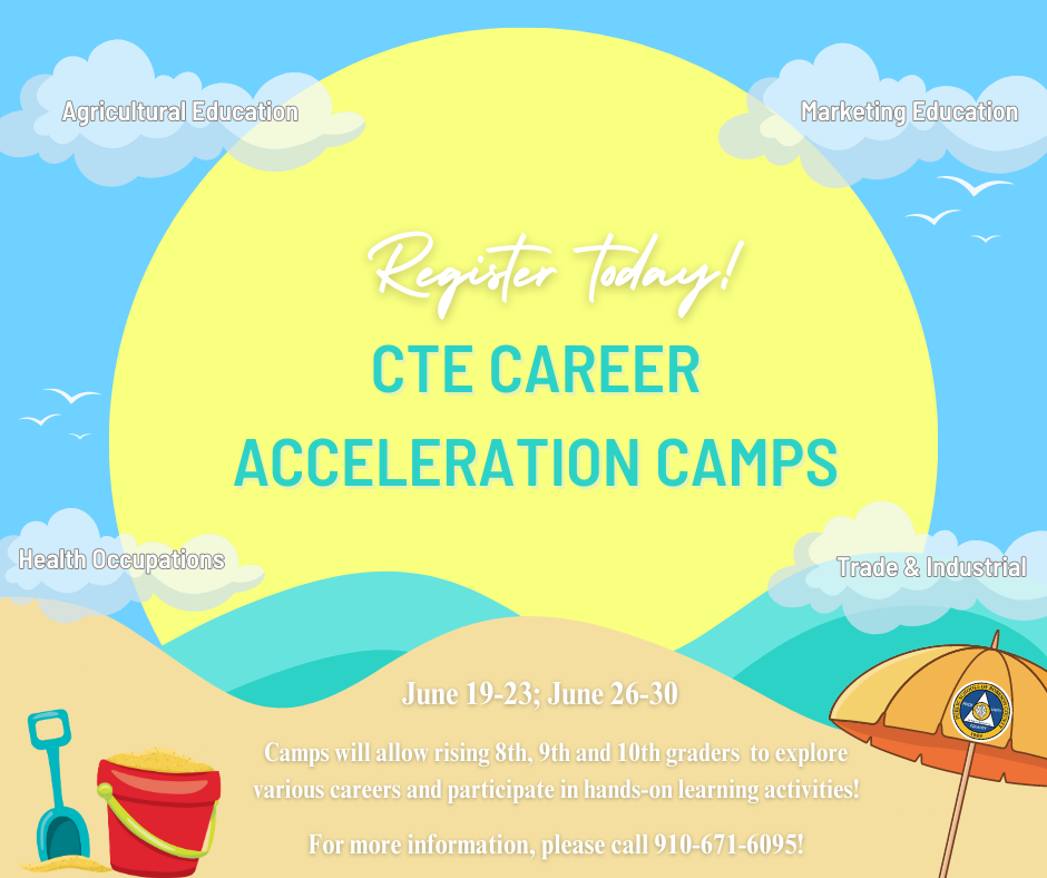 Applications due by April 21 for Summer Career Acceleration Camps
