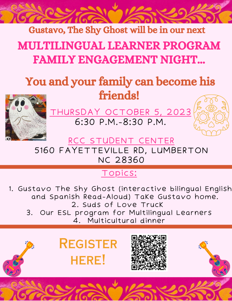Multilingual Learner Program Family Night is October 5 Deep Branch