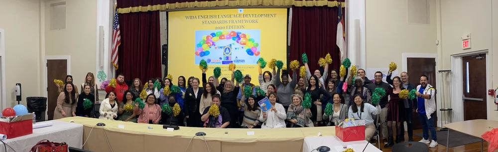 PSRC staff smile for a photo during WIDA English Language Development Standards Framework 2020 Edition Professional Development Session