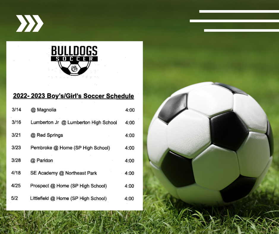Soccer Schedule St. Pauls Middle School
