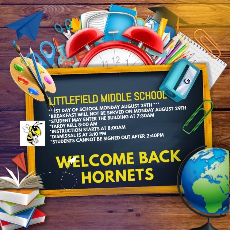 Back Students Littlefield Middle School