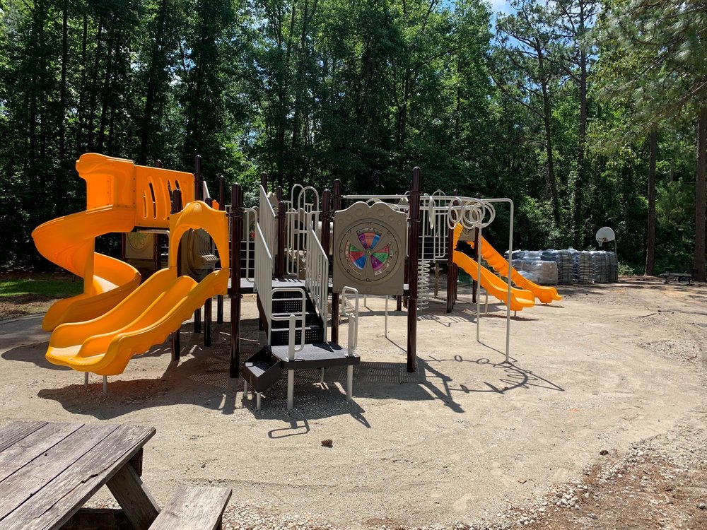 New playground equipment at Townsend Elementary 
