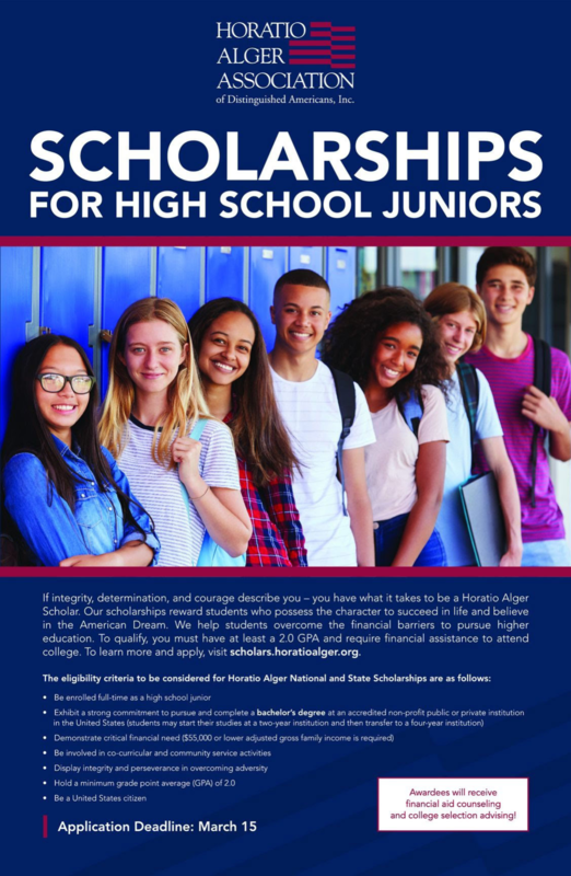 25,000 COLLEGE SCHOLARSHIPS FOR HIGH SCHOOL JUNIORS St. Pauls High